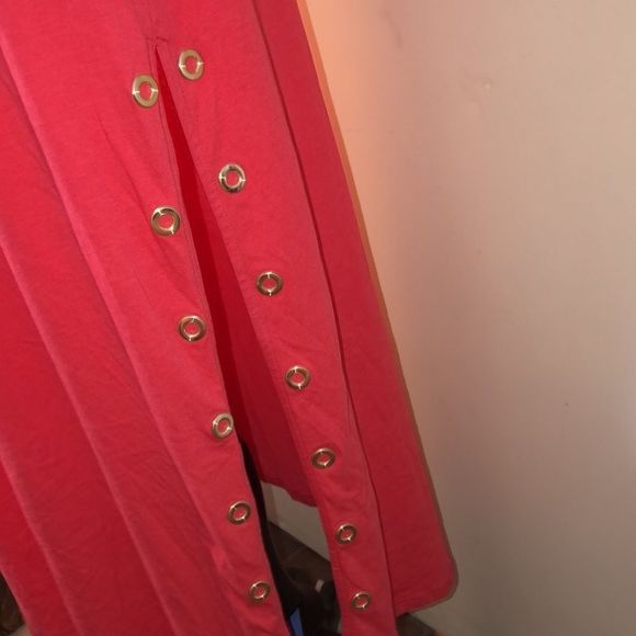 MICHAEL Michael Kors Grommet-Trim Maxi Dress - Picture 4 of 9